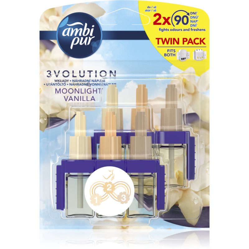 AmbiPur 3volution Moonlight Vanilla резервен пълнител 2x20 мл.