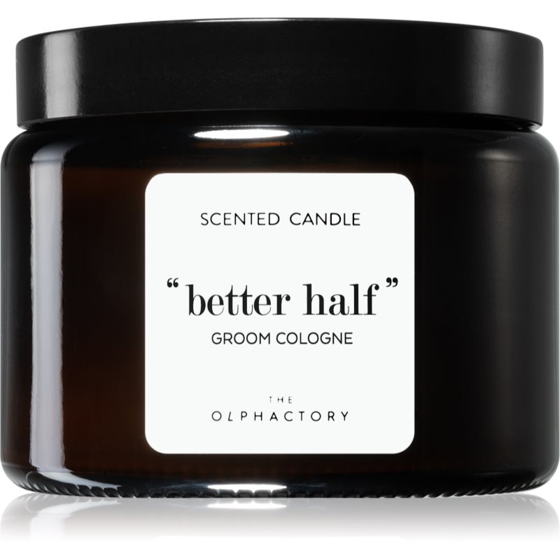 Ambientair The Olphactory Groom Cologne ароматна свещ (brown) Better Half 360 гр.