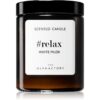 Ambientair The Olphactory White Musk ароматна свещ (brown) Relax 135 гр.