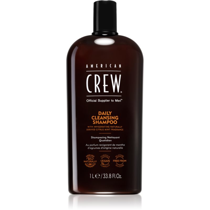 American Crew Daily Cleansing Shampoo почистващ шампоан за мъже 1000 мл.