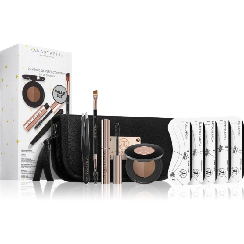 Anastasia Beverly Hills OG Brow Kit подаръчен комплект цвят Soft Brown