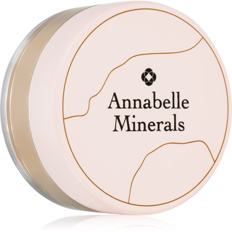 Annabelle Minerals Radiant Mineral Foundation минерална пудра за озаряване на лицето цвят Golden Fair 4 гр.