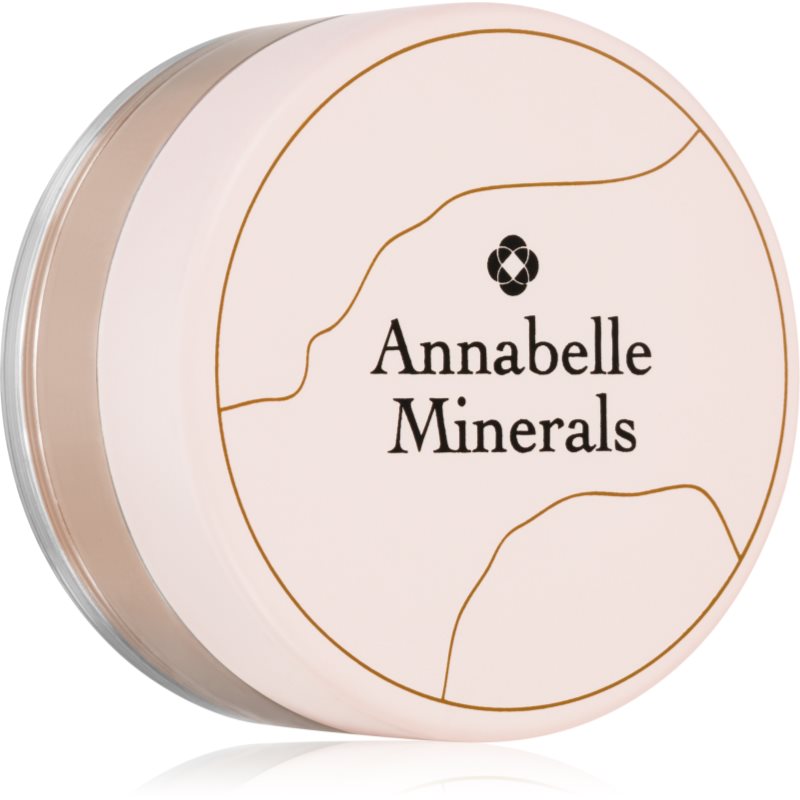 Annabelle Minerals Radiant Mineral Foundation минерална пудра за озаряване на лицето цвят Natural Fair 4 гр. на ниска цена