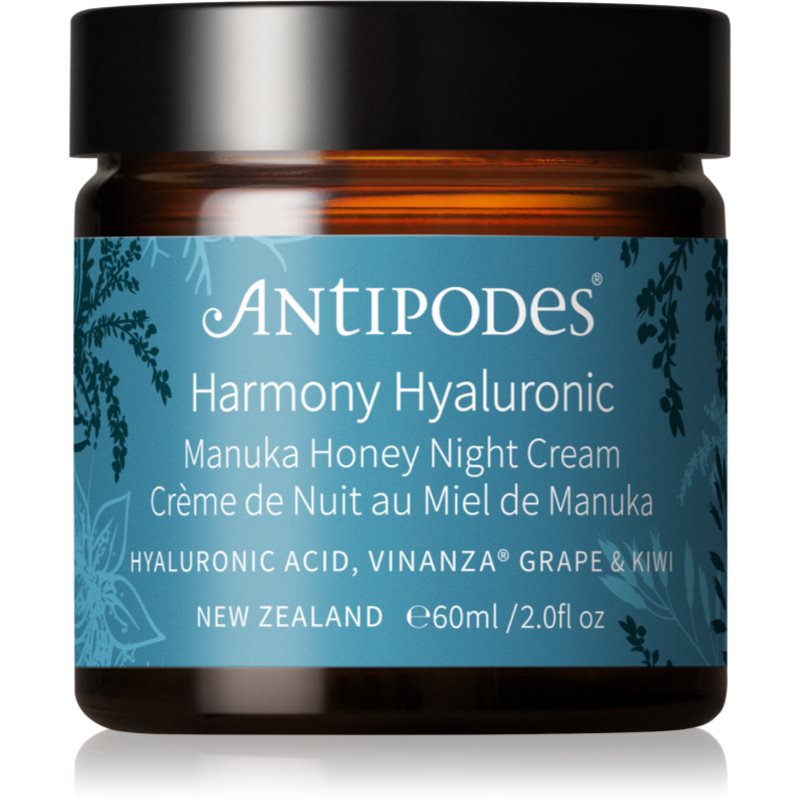 Antipodes Harmony Hyaluronic Manuka Honey Night Cream хидратиращ нощен крем 60 мл. на ниска цена