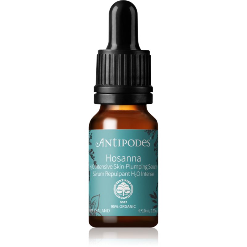Antipodes Hosanna H₂O Intensive Skin-Plumping Serum интензивен хидратиращ серум за лице 10 мл. на ниска цена
