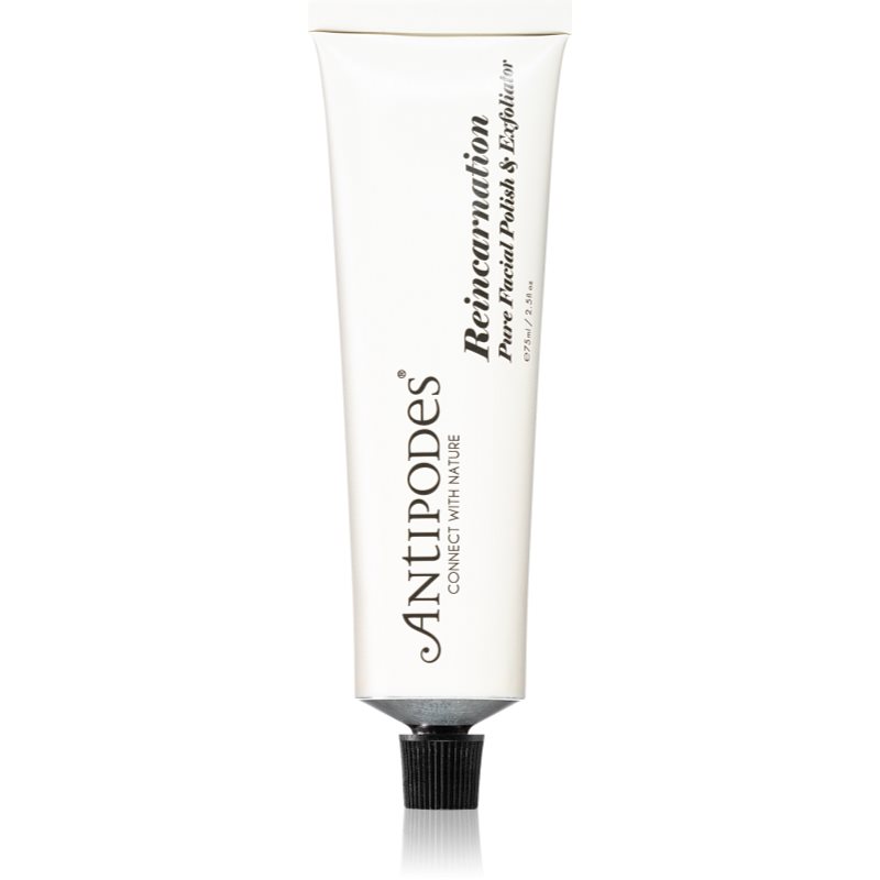 Antipodes Reincarnation Pure Facial Polish & Exfoliator нежен пилинг на кожата 75 мл.