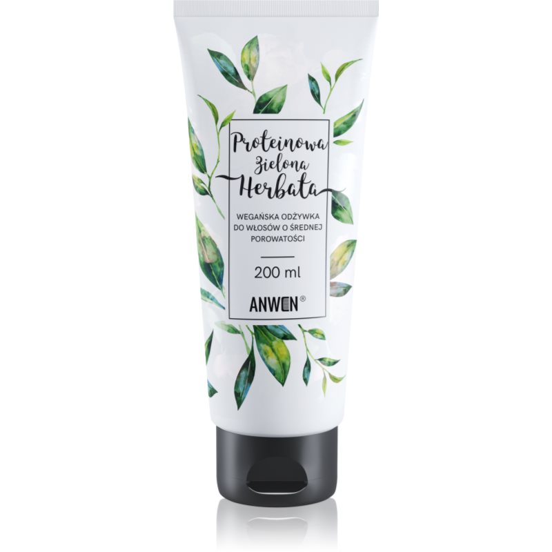 Anwen Protein Green Tea балсам за коса Medium Porosity 200 мл.