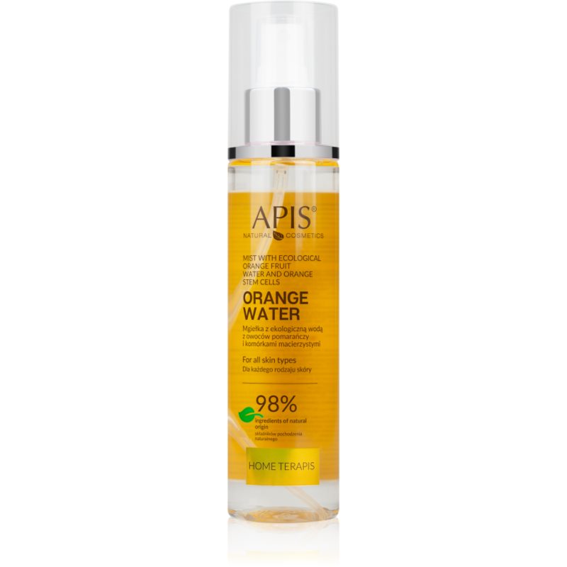 Apis Natural Cosmetics Orange Water енергизираща хидратираща мъгла за лице 150 мл.