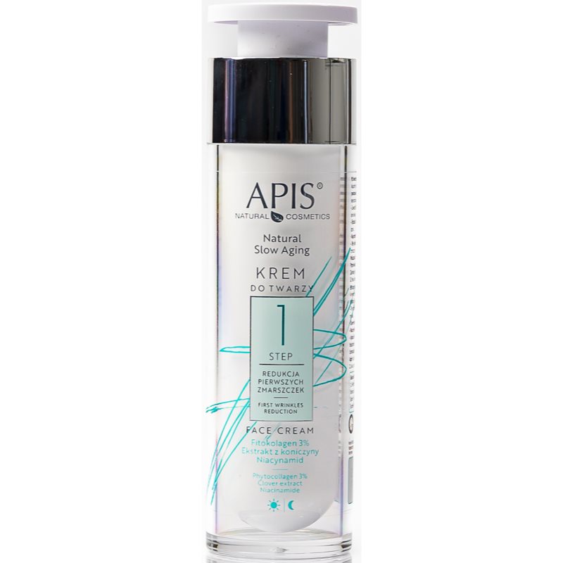 Apis Natural Cosmetics Slow Aging Step 1 хидратиращ крем за първи бръчки 50 мл. на ниска цена
