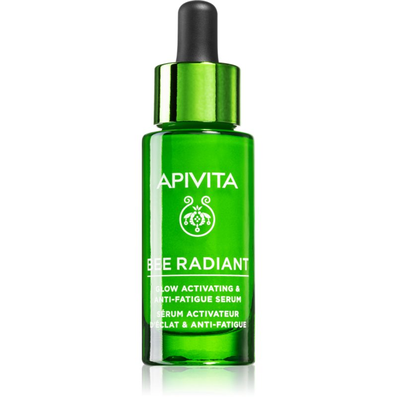 Apivita Bee Radiant Serum озаряващ хидратиращ серум против стареене на кожата 30 мл.