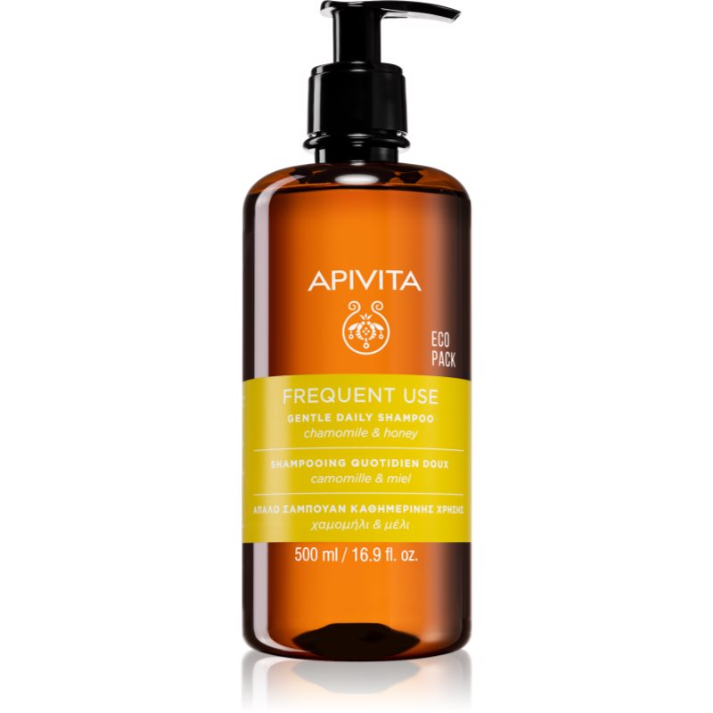 Apivita Frequent Use Gentle Daily Shampoo шампоан за ежедневно миене на коса с лайка 500 мл.