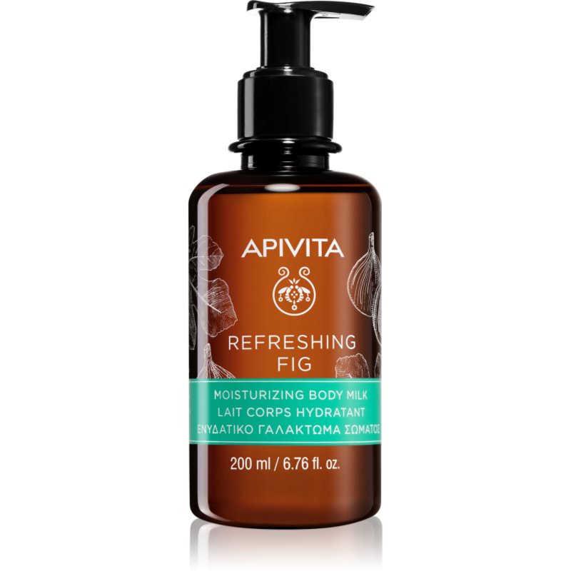 Apivita Refreshing Fig Moisturizing Body Milk хидратиращо мляко за тяло 200 мл.