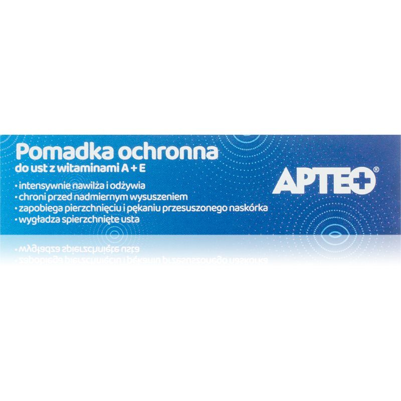 Apteo Protective lipstick with vitamins A+E балсам за устни за подхранване и хидратация 1 бр.