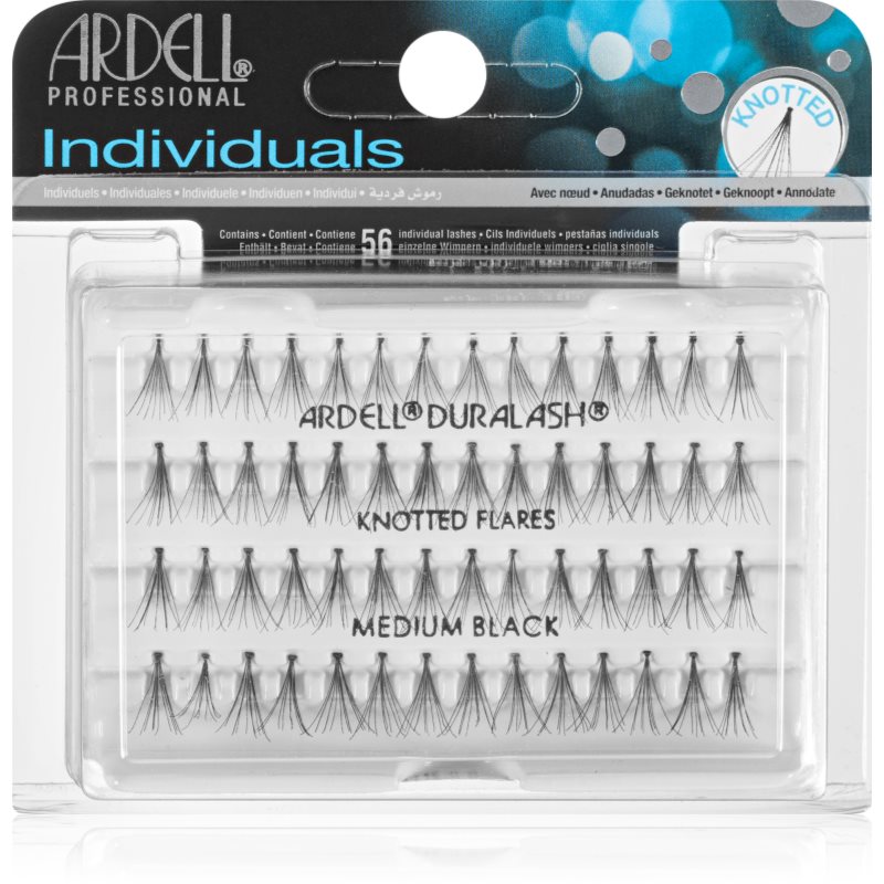 Ardell Individuals изкуствени мигли в сноп с възел Medium Black