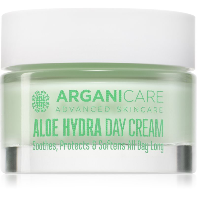 Arganicare Aloe Hydra Day Cream успокояващ крем с регенериращ ефект 50 мл.