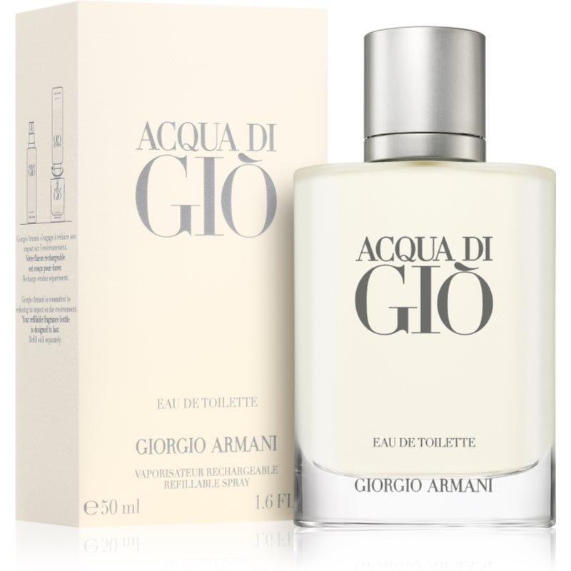 Armani Acqua di Giò тоалетна вода сменяема за мъже 50 мл. на ниска цена