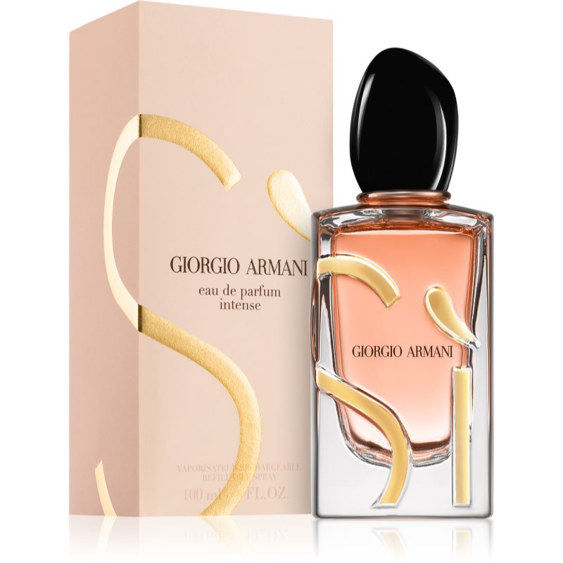 Armani Sì Intense парфюмна вода сменяема за жени 100 мл. на ниска цена