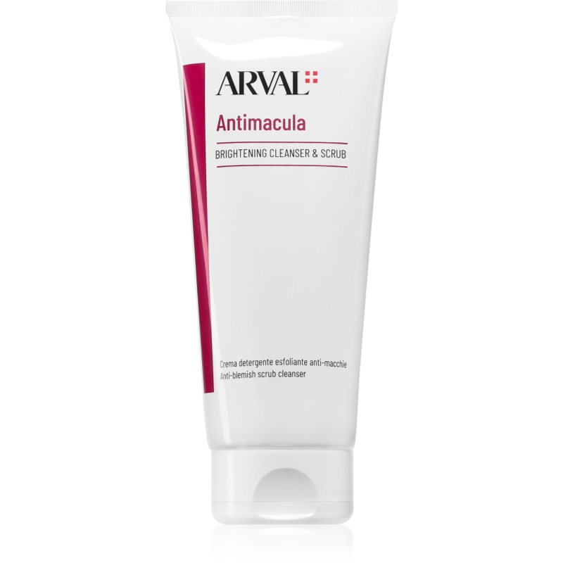 Arval Antimacula Brightening Cleanser & Scrub почистващ пилинг крем за озаряване на лицето 200 мл. на ниска цена