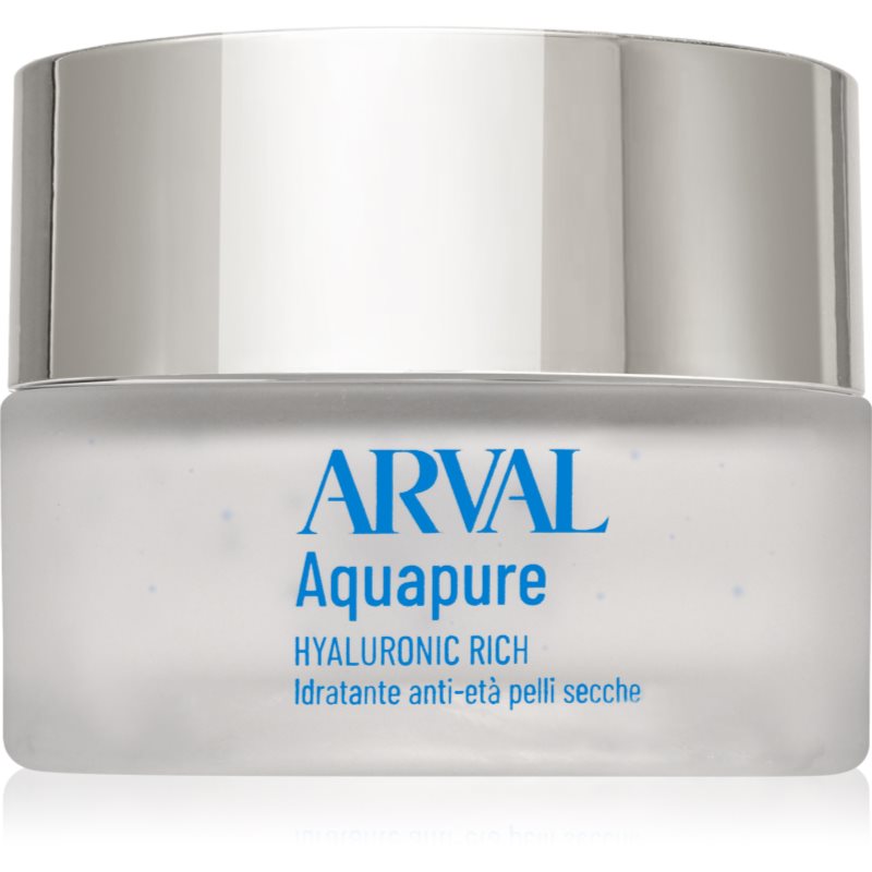 Arval Aquapure Hyaluronic Rich хидратиращ крем за суха към много суха кожа 50 мл.