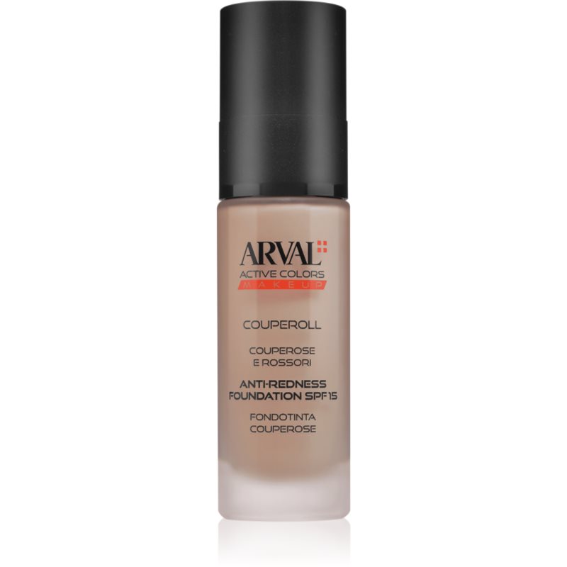 Arval Couperoll Anti-redness foundation SPF15 фон дьо тен SPF 15 30 мл.