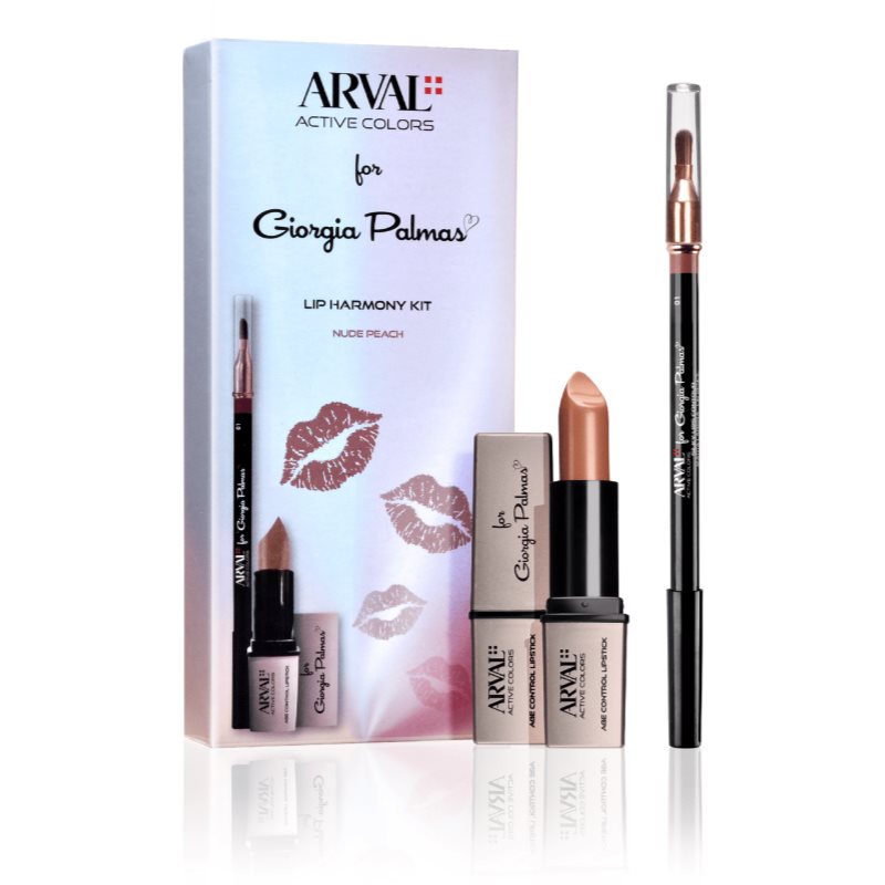 Arval THE LIP HARMONY KIT Nude Peach грим комплект за жени на ниска цена
