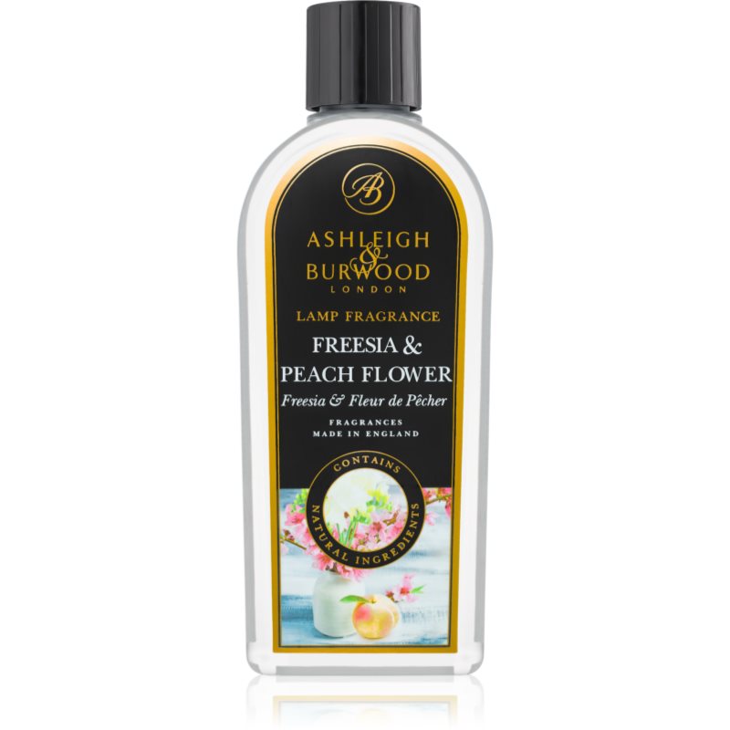 Ashleigh & Burwood London Lamp Fragrance Freesia & Peach Flower пълнител за каталитична лампа 500 мл.