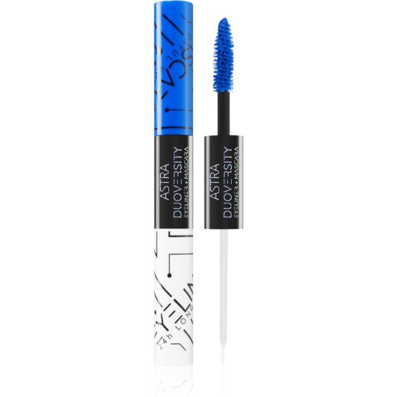 Astra Make-up Duoversity спирала и очна линия 2 в 1 цвят 01 Cryogenic Love 2x3