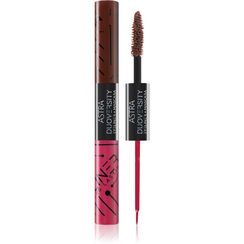 Astra Make-up Duoversity спирала и очна линия 2 в 1 цвят 06 Cyber Barrio 2x3