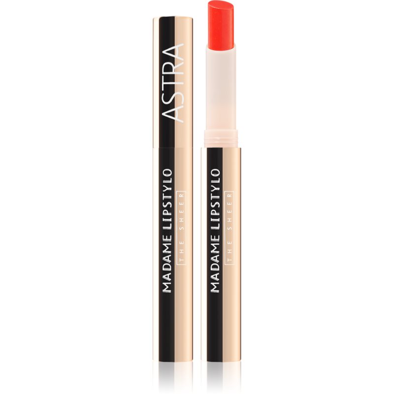 Astra Make-up Madame Lipstylo The Sheer бляскаво червило за обем на устните цвят 03 Corail Chèrie 2 гр.