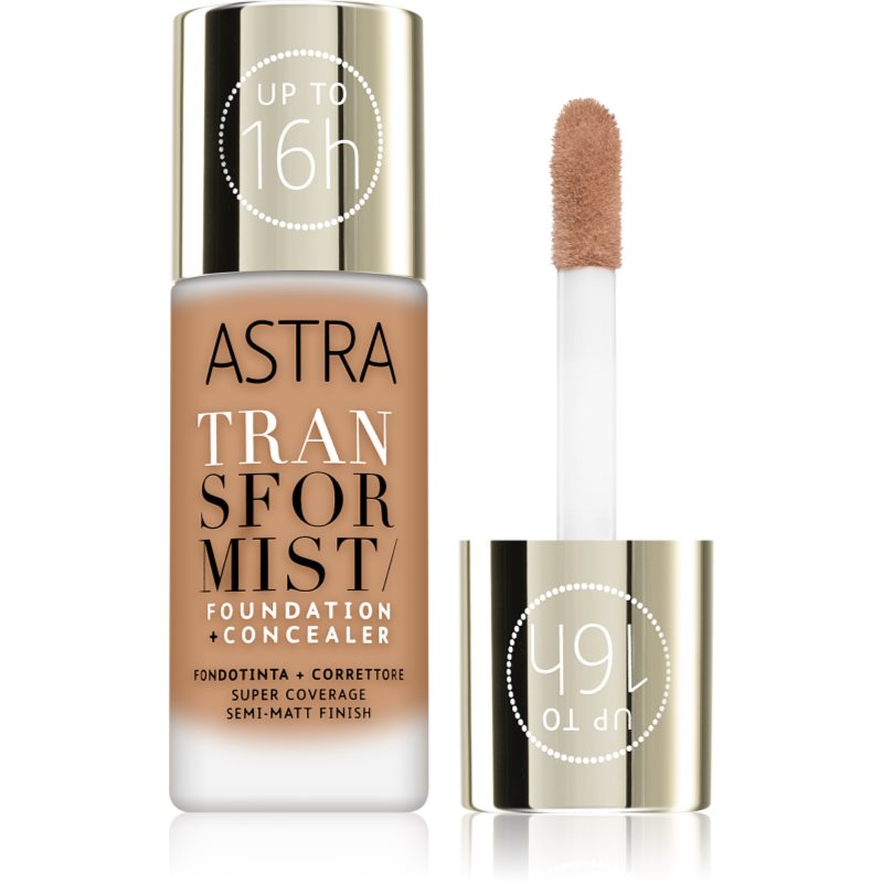 Astra Make-up Transformist дълготраен фон дьо тен цвят 005N Tan 18 мл.