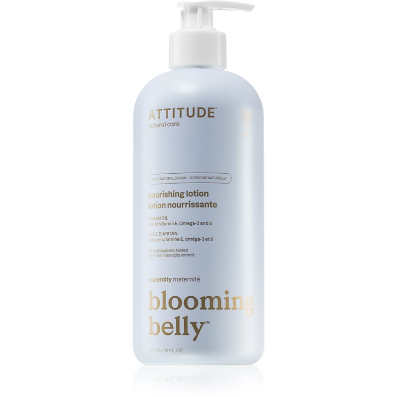 Attitude Blooming belly Argan подхранващ лосион за тяло за бременни жени 473 мл.