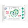Attitude Eco мокри кърпички без аромат 72 бр.