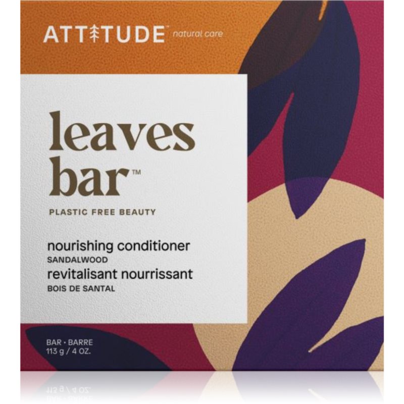 Attitude Leaves Bar Sandalwood твърд балсам с подхранващ ефект 113 гр.