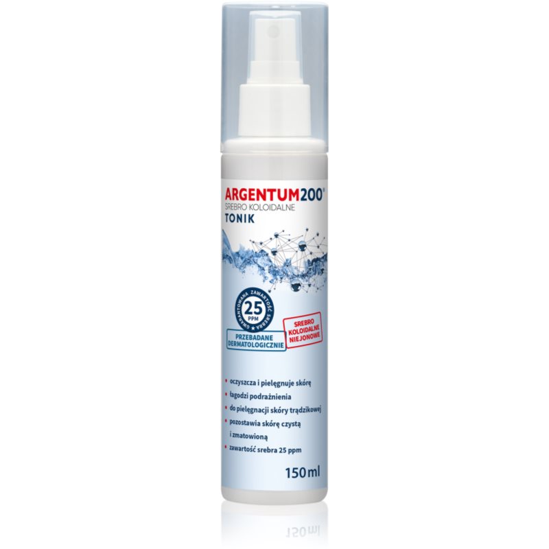 Aura Herbals Argentum 200 Collodial Silver 25 ppm тоник с колоидно сребро 150 мл.