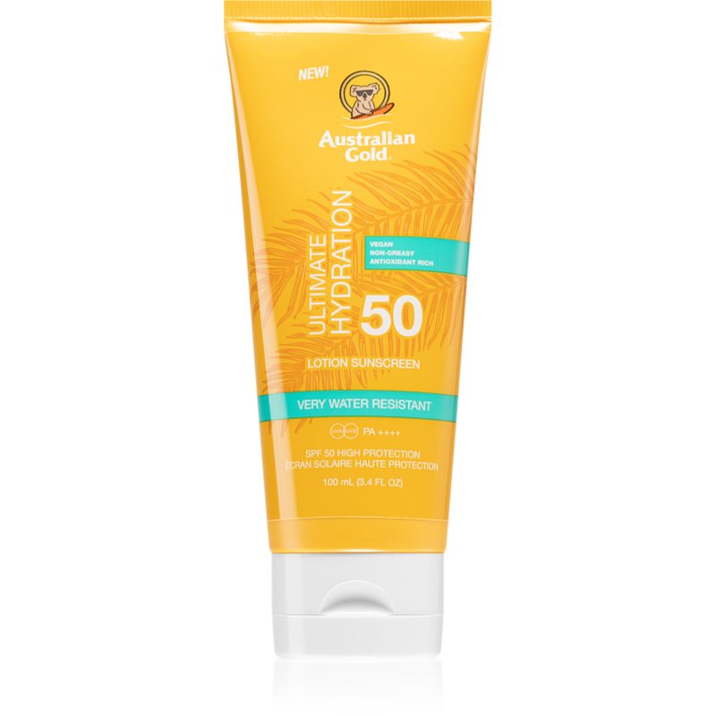 Australian Gold Ultimate Hydration водоустойчив лосион за слънце SPF 50 100 мл.