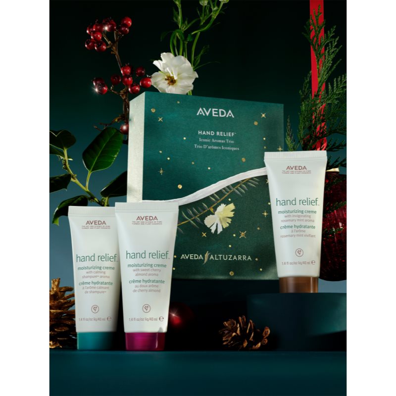Aveda Holiday Hand Relief™ Iconic Aroma Trio подаръчен комплект за ръце 3x40 мл. на ниска цена