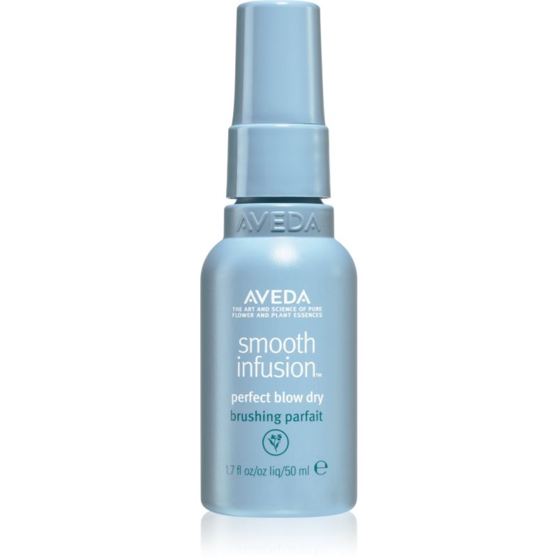 Aveda Smooth Infusion™ Perfect Blow Dry изглаждащ спрей за сешоар против цъфтене 50 мл.