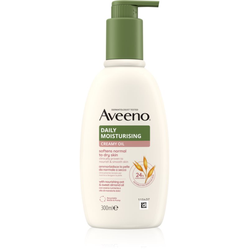 Aveeno Daily Moisturising Softens Dry Skin нежно мляко за тяло 300 мл. на ниска цена