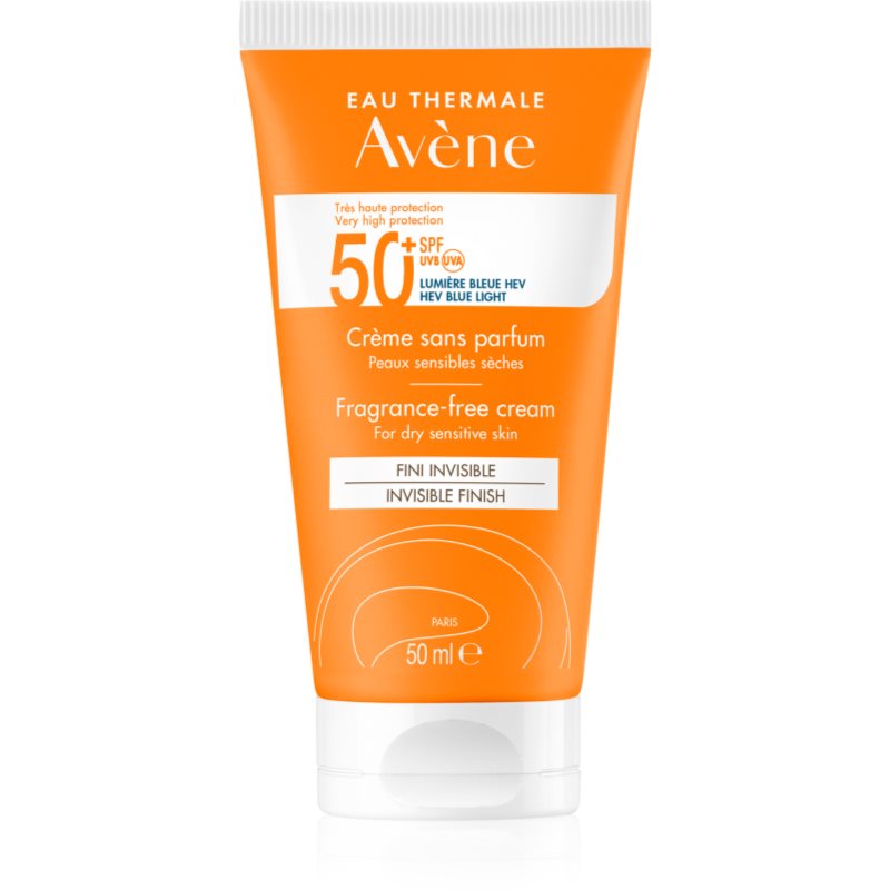 Avène Sun Fragrance-Free Cream слънцезащитен крем SPF 50+ 50 мл.