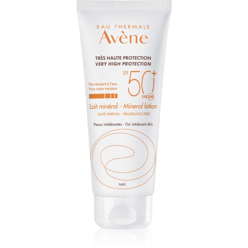Avène Sun Mineral Lotion защитно мляко без химически филтри и ароматизатори SPF 50+ 100 мл.