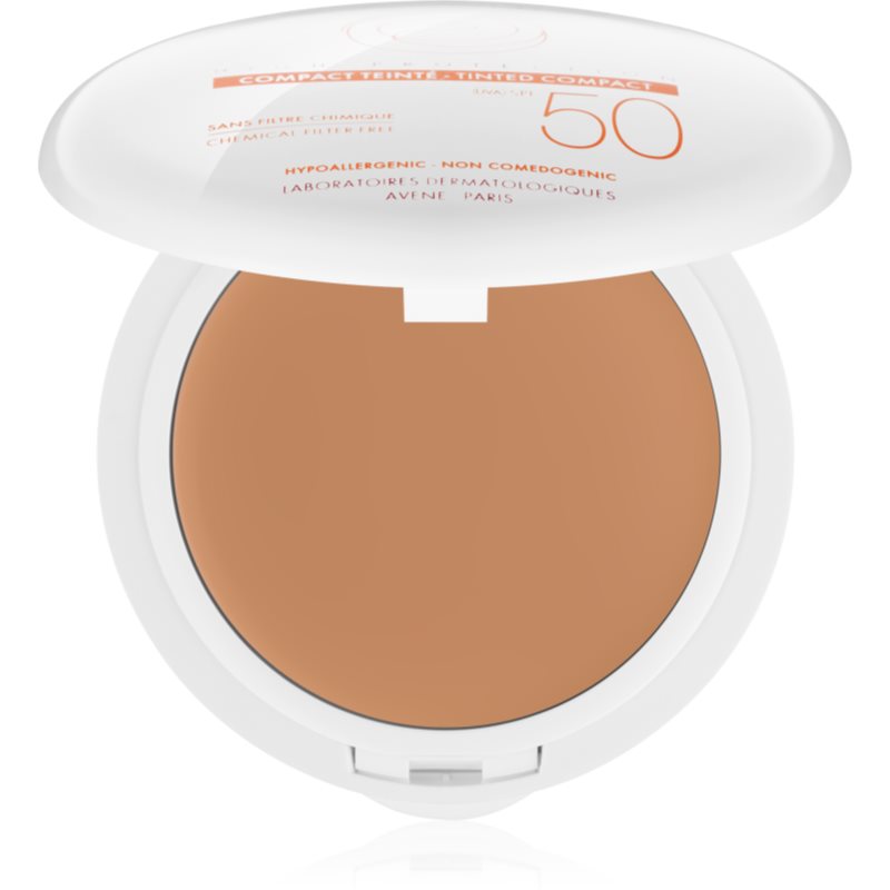 Avène Sun Mineral Tinted Compact компактен грим SPF 50 цвят Honey 10 гр.
