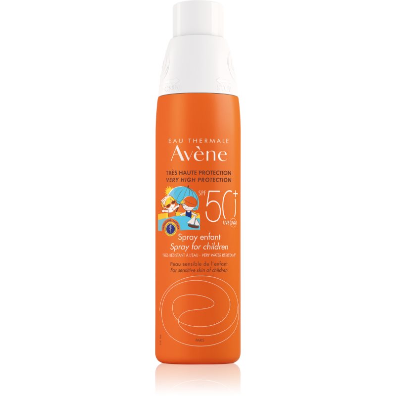 Avène Sun Spray for Children спрей за тен за деца SPF 50+ над 2 години 200 мл.