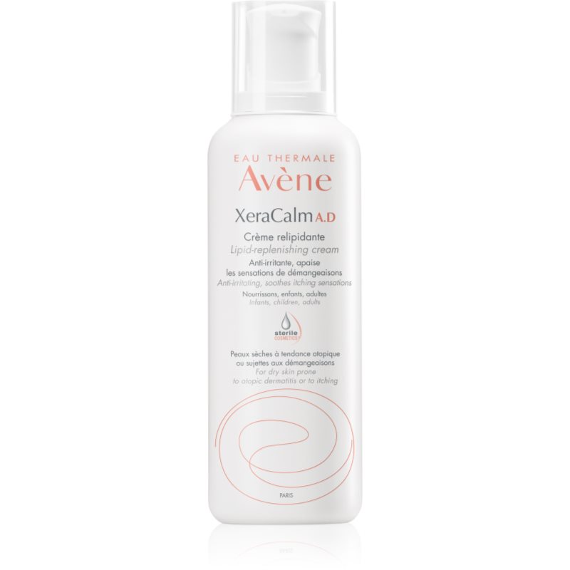 Avène XeraCalm A.D. Lipid-replenishing cream релипидиращ крем за суха към атопична кожа 400 мл.