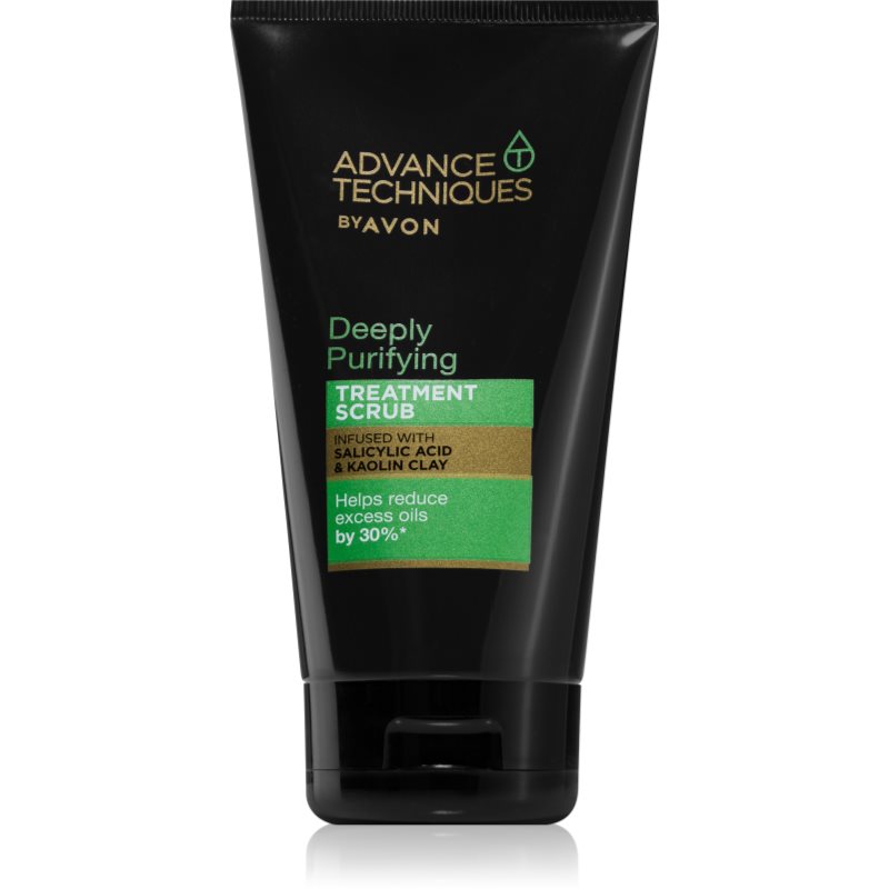 Avon Advance Techniques Deeply Purifying дълбоко почистващ пилинг за мазна коса 150 мл.