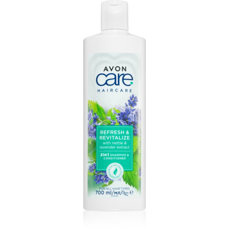 Avon Care Refresh & Revitalize шампоан и балсам 2 в1 с ревитализиращ ефект 700 мл.