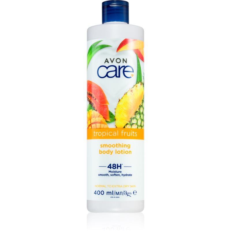 Avon Care Tropical Fruits изглаждащо мляко за тяло 400 мл.
