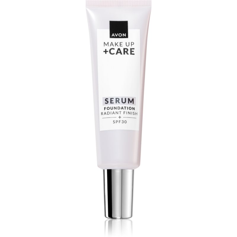 Avon Care + озаряващ хидратиращ фон дьо тен SPF 30 цвят 245N Natural Beige 30 мл.