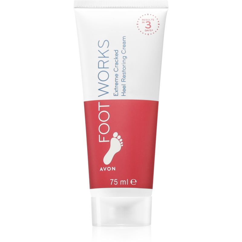 Avon Foot Works Extreme Cracked регенериращ крем за напукани крака 75 мл.