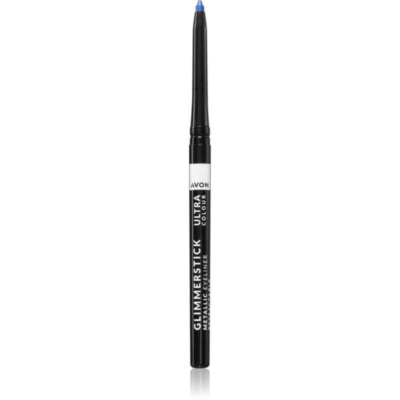 Avon Glimmerstick Metallic метален молив за очи цвят Electric Blue 0.35 гр.