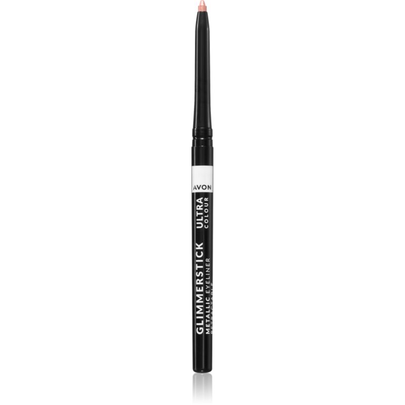Avon Glimmerstick Metallic метален молив за очи цвят Rose Quartz 0.35 гр.